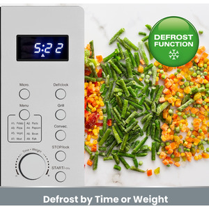 30L Combination Microwave with Grill - Silver by Hamilton Beach