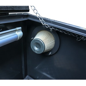 Switzer Sand Blaster LED Light Cabinet Grit Bead - Grey by SwitZer