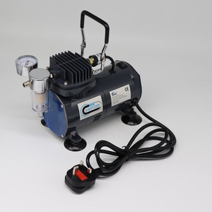Switzer AS18 Airbrush With Compressor - Grey by SwitZer