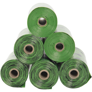 Leak-proof Degradable Scented Dog Poop Bag 135 Count - Green by Livingandhome