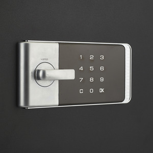 Large Wall Mounted Key Cabinet - Black by Safes UK