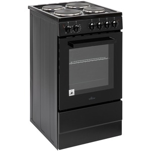 Willow Freestanding Electric Cooker - Black by Willow