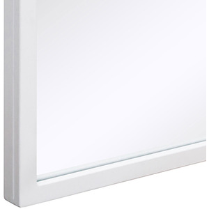 Arcus White - White / 53cm / Medium by MirrorOutlet