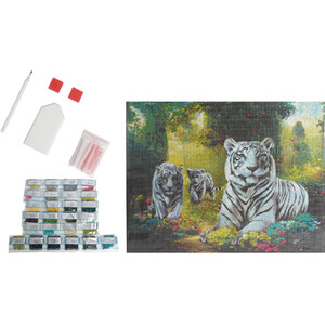 Pack of 3 Diamond Painting Animal Canvas by artstudio