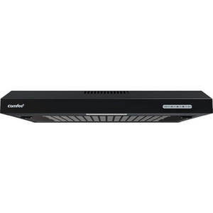 Aluminium Visor Cooker Hood - Black by Comfee