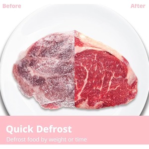 700W 20L Countertop Microwave Oven with Dual Knob by Comfee