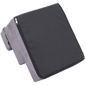 3-Step Convertible Pet Stairs with Removable Cover - Grey by Livingandhome