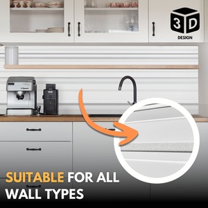 3D Wall Panels (96x48 cm) PVC Cladding Panel Sparkling Glitter Design by NOVECRAFTO