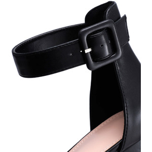 High Heels Closed Toe Block Pumps by Livingandhome