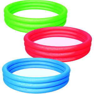 Splash And Play 3 Ring Play Above Ground Pool - Blue / 60cm by Bestway