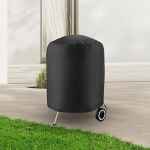 Waterproof Grill Cover for Outdoor Patios - Black / Small by Garden Sanctuary