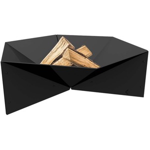 Chic Steel Goblet Design Fire Pit - Black by Primrose