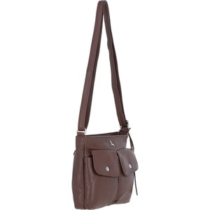 Cardiff Real Leather Adjustable Crossbody Shoulder Bag by Ashwood Leather