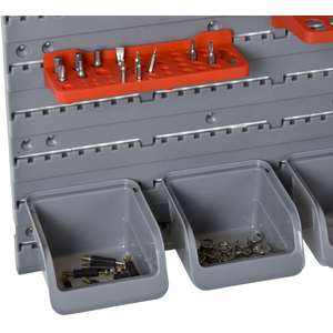 DURHAND 44 Pieces On-Wall Garage DIY Storage Unit - Grey by DURHAND