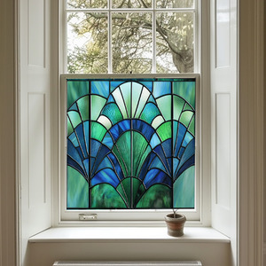 Agosta Stained Glass Window Film by Creative Printing Solutions