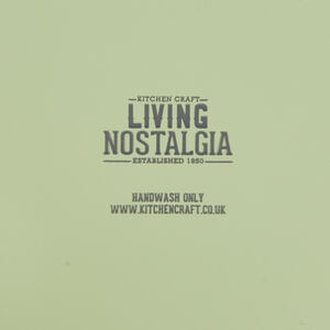 Living Nostalgia Large Metal Bread Bin Green - Green by Living Nostalgia