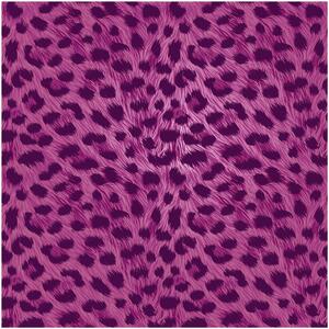 Animal Print Fur Effect Wallpaper - Pink by Fine Decor