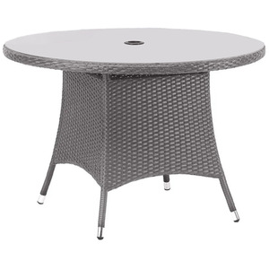 Nevada 5 Piece Round Dining Set - Grey by Royalcraft