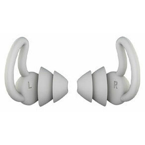 Reusable Noise Cancelling Earplugs - White / 2 Tier