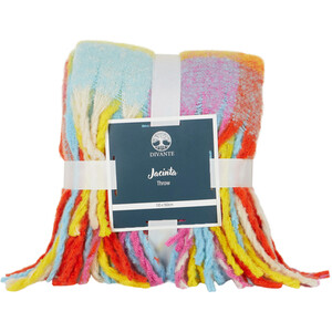 Jacinta Check Throw - Multicolour