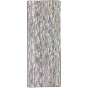 Broken Stripe Washable Runner - Grey