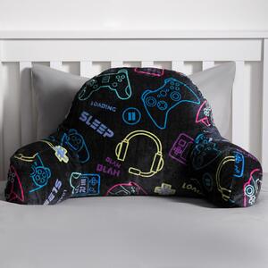 Kids Gaming Support Cuddle Cushion - Black by OHS