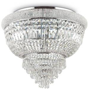 Dubai 6 Light Ceiling Light Chandelier Chrome, E14 - Chrome