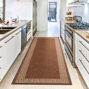 Nonslip Greekey Gel Door Mats by Smart Living