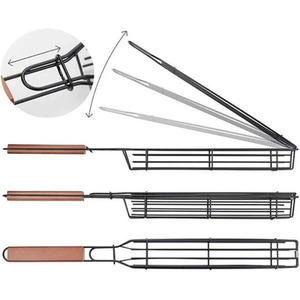 Mini BBQ Grill Basket - Black