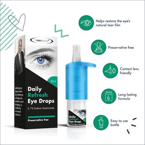 Allergy and Hayfever Relief Pack - Blue / 13.5cm / 20 by The Eye Doctor