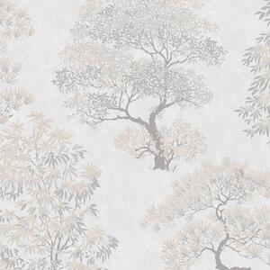Superfresco Elmwood Wallpaper - Brown by Superfresco