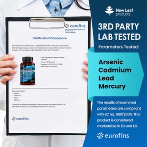 Collagen Supplement Marine Collagen Capsules - One Month by New Leaf Products