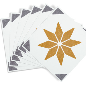 Alia Gold Self-Adhesive Wall Tiles (6 Tiles) - Gold by d-c-fix