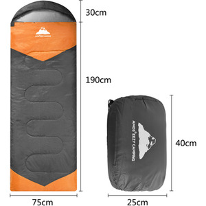 Eezy Sleeping Bag - Orange by AMOS