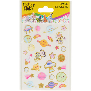 Crafty Club Space Stickers by Crafty Club