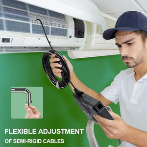 1080P Endoscope Camera with 4.3 Inch LCD - Black / 7m