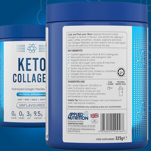Keto Collagen Powder 10000mg - Blue by Applied Nutrition