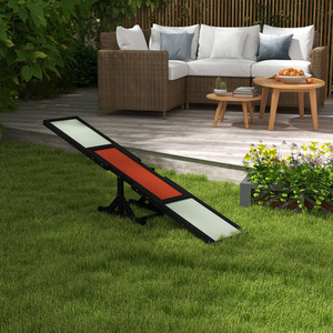 PawHut Pet Seesaw Activity Sport Training - Black by PawHut