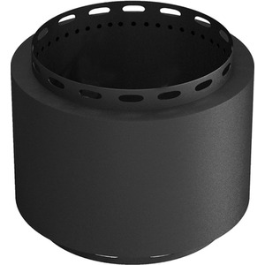 Outsunny Stainless Steel Smokeless Fire Pit - Black by Outsunny