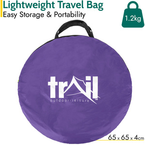 2 Person Pop Up Tent - Purple by Trail