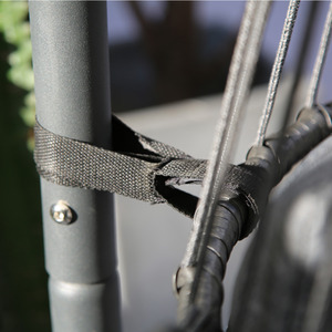 Azura Hanging Egg Chair - Grey by Madefor.living