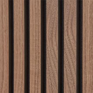 Wooden Slatted 3D Acoustic Wall Panelling by Home Treats