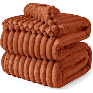 Luxury Jumbo Chunky Cord Fur Blanket by Velosso