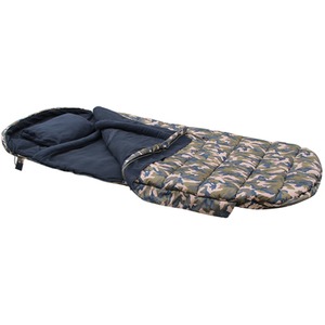 CARPZILLA Sleeping Bag Carp Fleece Lined with Pillow - Camouflage by CARPZILLA