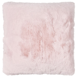 Rabbit Faux Fur Cushion - Blush / 55cm by Divante
