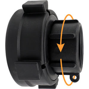 IBC S60x6 (2 inch) Female to (2 inch) BSP Female Swivel Buttress by DNA PACKAGING LTD