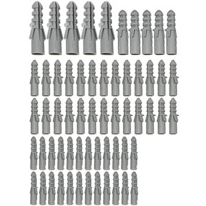 MYLEK 128 Piece Drill Bit And Screwdriver Accessory Set with Carry Case - Black by Mylek