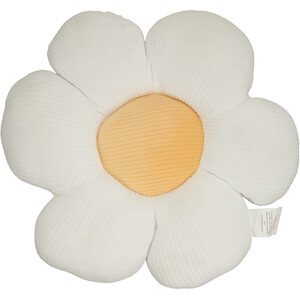 Daisy Cushion - White