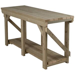 Pressure Treated Wooden Workbench - Multi-colour / 300cm by Arbor Garden Solutions