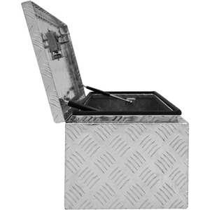 Aluminium Lockable Toolboxes - Silver / 74.5cm by T-Mech